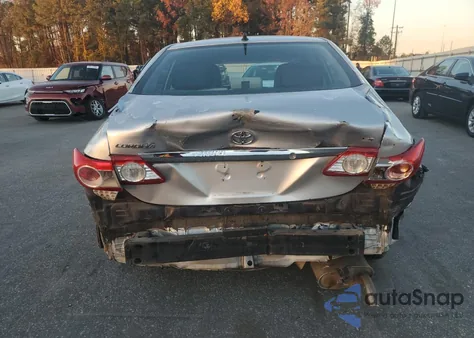 2013 Toyota Corolla Base from USA, damaged, VIN 5YFBU4EE1DP118448